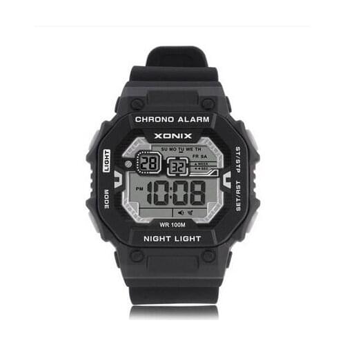 Men Sports Watches Digital Waterproof 100m Led Light Swimming Watch Multi Function Outdoor Wristwatch