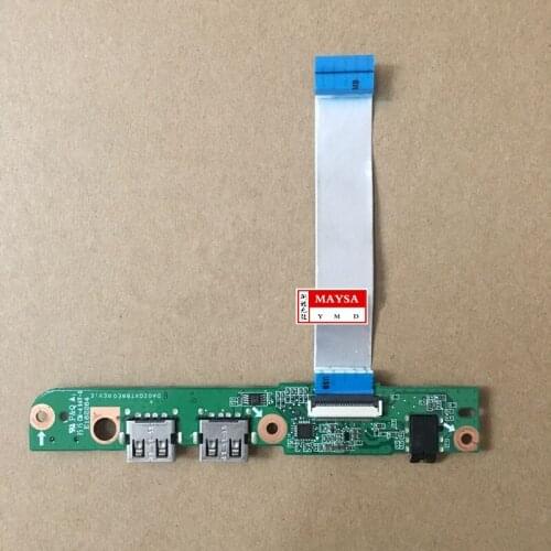 DA0ZQXTB8E0 for ACER R3-471 R3-471T R3-471TG USB Audio Card Reader Board with cable test good free shipping
