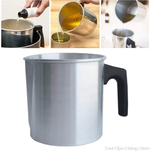 1.2L Candle Melting Pouring Pot Wax Melting Pouring Pot with Heat-Resistant Handle, DIY Candle Making and Soap Making Craft