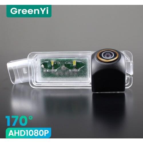 GreenYi 1080P HD 170° Car Rear View Camera For VW Passat B6 Polo CC Golf 6 New Jetta Reverse Reversing 4 pin Vehicle Parking AHD