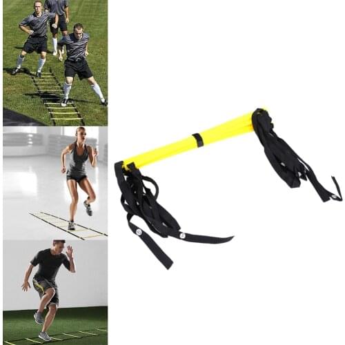 Durable 10 Rung 15 Feet 5M Agility Ladder for Soccer Speed Training Improve speed Training Ladder Football practice Tools
