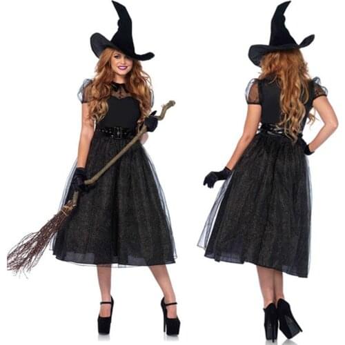 Halloween Dark Queen Fantasia Fancy Dress Nightclub Carnival Party Evil Witch Maleficent Ghost Cosplay Costume