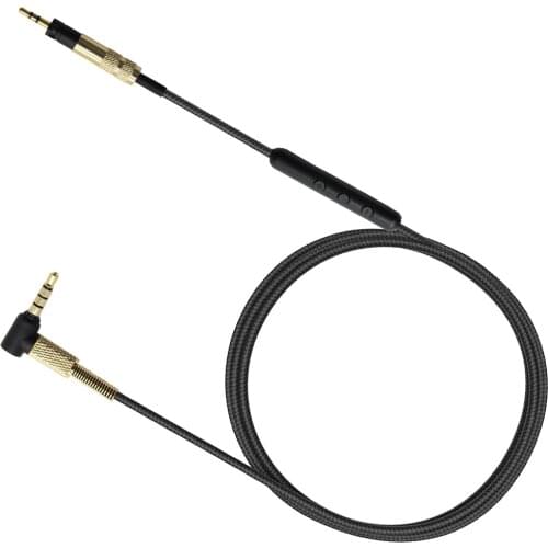 OFC Nylon Braided Upgrade Replacement Cable Extension Cord For Sennheiser Momentum 3.0 3 2.0 2 1.0 1 HD1 Over On Ear Headphones