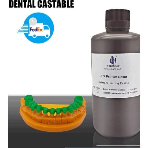 Jamghe Implant Dental Low Shrinkage Resin 3D Printer For Anycubic Photon NOVA 3D Printer Resin Big 3B Handle 3DResin Printer