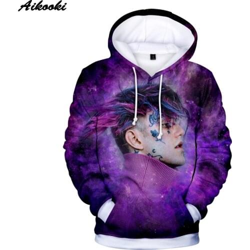 Cartoon Nieuwe mode 3D Print lil peep Hoodies Sweatshirts Mannen/Vrouwen Herfst Winter Hoodies xxxtentacion Sweatshirt S Tees