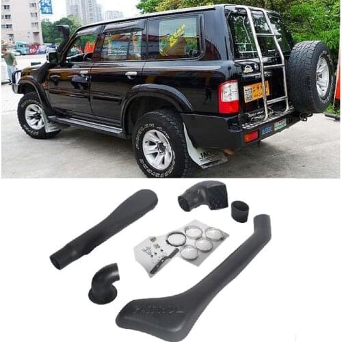 Exterior Auto Bodykits Air Intakes Pipe Air Fresh Tube Snorkel FIt For Nissan Patrol Y61C Y61D GU GU PARTOL WAGON 2004+ Car Part