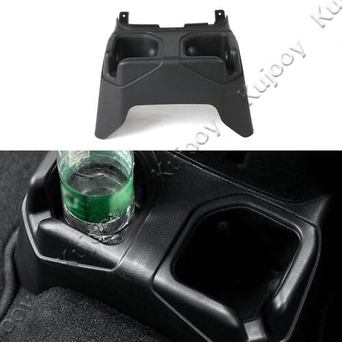 Interior Mouldings for Jeep Wrangler JL 2018 Up Rear Seat Cup Holder Water Carrier Decor Sticker Trim