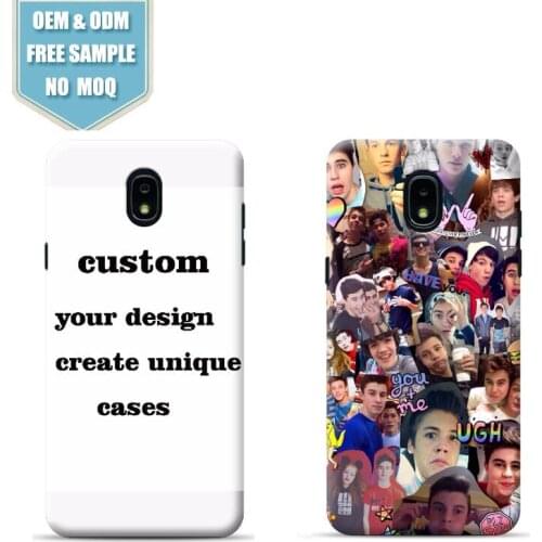 Funny Selfie Case Custom Print for Samsung J3/J4/J5/J6/J7/J8 For Samsung Series Full Wrap Printing Cases Drop ship support