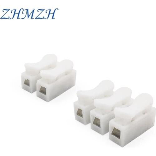 ZHMZH 20 PCS Wire Terminal for Ceiling Lamp Easy Fit Spring Press Type Docking Quick Connector Cable Clamp Splice Retardant
