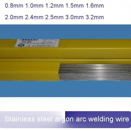 1KG TIG-304 Stainless steel argon arc welding wire rods 0.8mm- 4.0mm used in welding stainless steel 201 202 304 etc