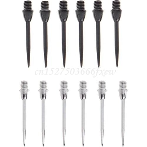 6pcs Professional Replaceable Dart Steel Tip 2BA Thread Darts Needle Accessories