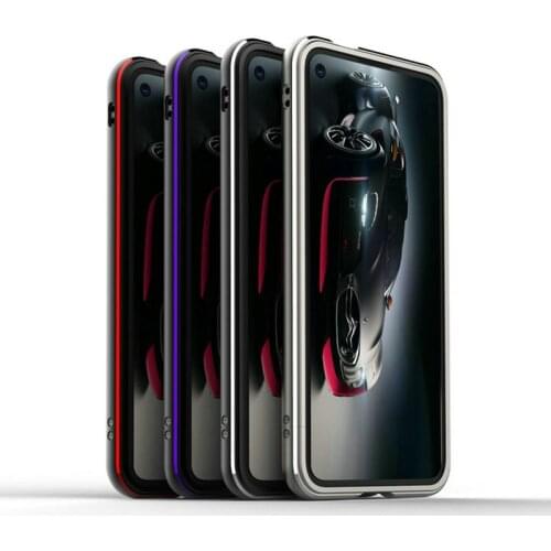 For Google Pixel 4a 5.81inch Luxury Colorful Fashion Aluminum alloy Bumper Metal For Google Pixel 4a 4 A 4G Slim Frame Protector