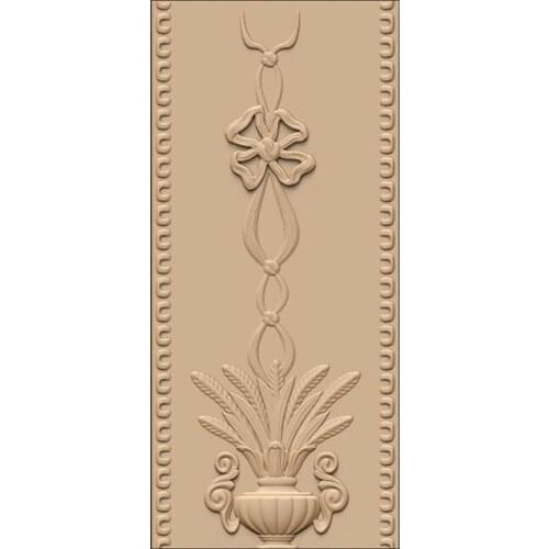 Decor Panel 3d Model Relief STL for CNC Carving 3D Printer - Home decoration Carving woodwork