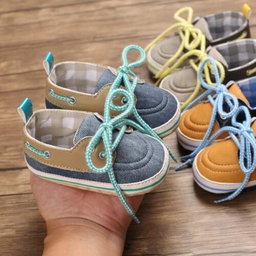 Baby Shoes Boy Girl Star Solid Sneaker Cotton Newborn Infant First Walkers Toddler Casual Canvas Crib Shoe