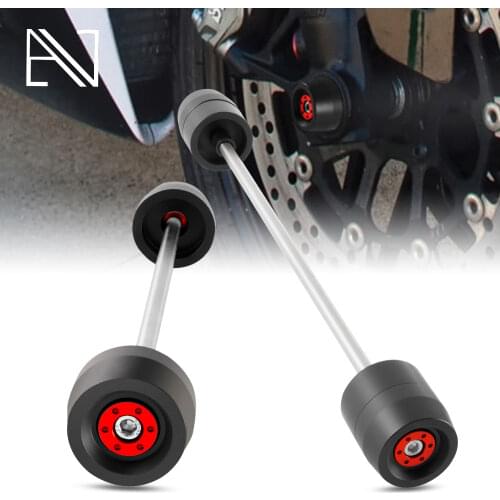 For BMW S1000RR 10-20 S1000R 14-18 F900R 20 F850R 19-20 F900XR 20 F850GS 19-20 Front Rear Axle Sliders Wheel Protection