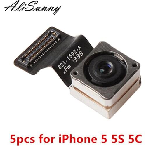AliSunny 5ps Back Camera Flex Cable for iPhone 5S 5C 5 5G Rear Big Camera Cam Replacement Parts