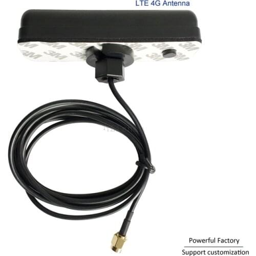 Smart car charging pile waterproof cabinet 7dBi GSM 3G Omni Wifi antenna 4G RG174 cable 3 m feeder SMA male connector 1PCS