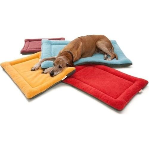 Pet Dog Mat Four Seasons Universal Breathable Cozy Super Soft Thick Blankets Pet Cotton Pad Pet Soft Warm Kennel Dog Mat ZM727