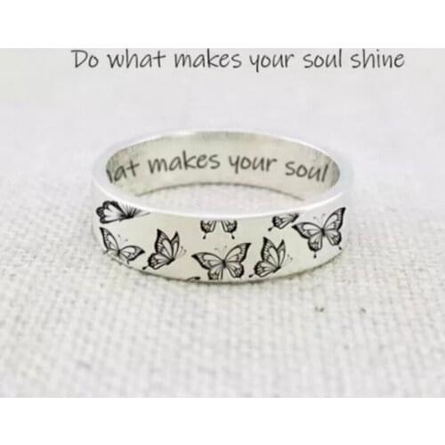 2021 New Vintage Butterfly Rings For Women Men Bohemian Delicate Handmade Carved Ring Engagement Wedding Jewelry Gift Sets bague