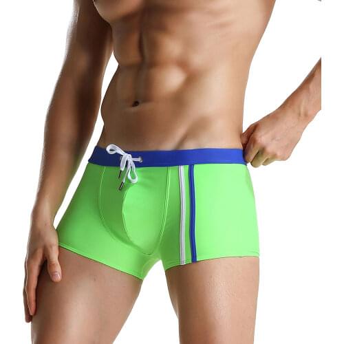 UXH New Hot Sexy Mens Swimsuit Push-Up Swimwear Male Sexy Swimming Bathing trunks Shorts Men Surf Board Beach Surfing Swim