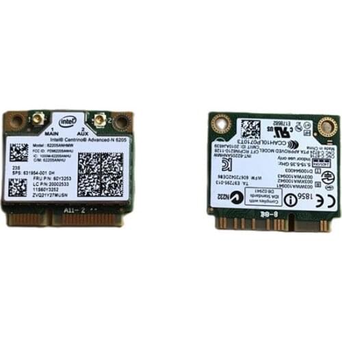 Original laptop for Lenovo ThinkPad X220 X220i X230 X230i X230T W520 T430 Dual Band Wireless 6205AN WiFi network card 60Y3253