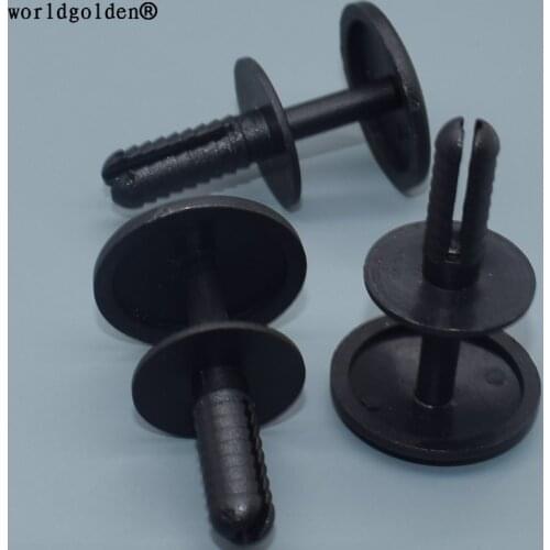Worldgolden 100pcs plastic clip Push-Type Retainer for vw for audi