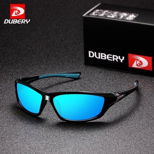 DUBERY Polarized Night Vision Sunglasses Mens Driving Sun Glasses For Men Square Sport Brand Luxury Mirror Shades Oculos120