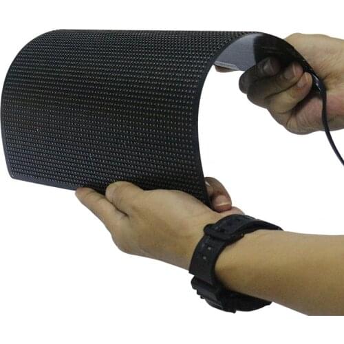 P3 Full Color Wifi Programmable Advertising Logorgb Flexible Waterproof Led Module Matrix Usb Interface Power Supply