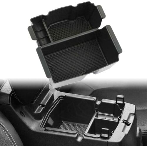 Car Armrest Box Storage Box Store Coins For 2018 2019 2020 Jeep Wrangler JL Accessories
