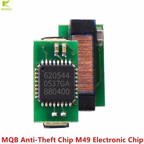 KEYECU Replacement Megamos AES MQB Transponder Chip For VW Auto Car Key MQB Chip For Fiat For Audi For Volkswagen for Skoda