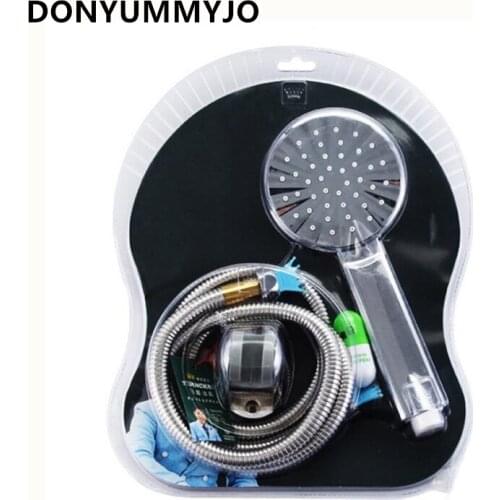 1set Hand shower Set Bathroom Water Saving Shower Head Set
