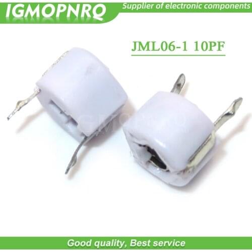 20pcs 10P 10PF 6mm JML06-1 DIP trimmer Adjustable capacitor