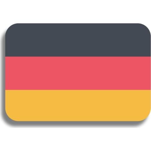 RSHCZY Germany Country Flag Acrylic Brooch German Pride Lapel Pin For Backpacks Coat Shirt Hat Accessories Patriotism Badge