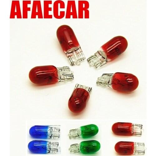 AFAECAR T10 W5W 3W Bulb halogen 168 194 Car Accessories Clearance Lights Reading lamp