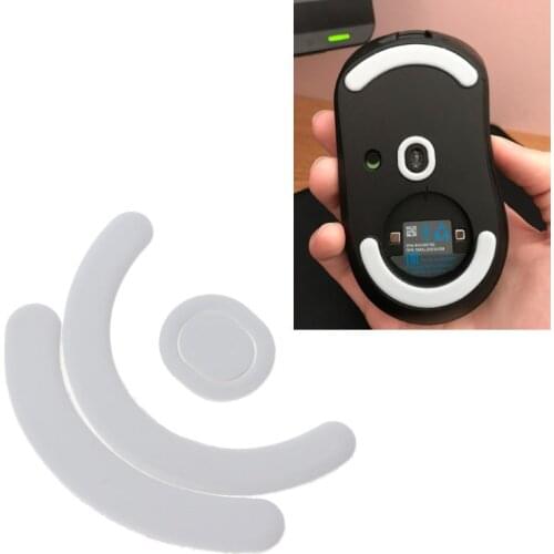 1 Set White Tiger Gaming Mouse Feet Mouse Skates For Logitech G403 G603 Glides Curve Edge Enhanced C26