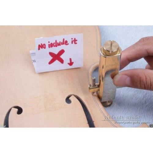 Yinfente Cello Violin making tools Purfling Kinfe Body Inlay Slot Brass Luthier