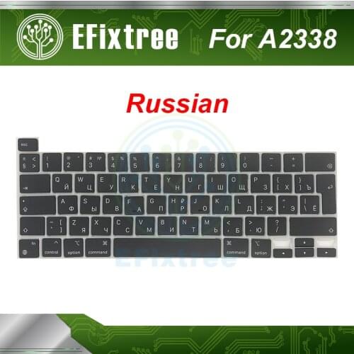 Laptop A2338 Key Keycap Key Cap Keyboard Russian For Macbook Pro Retina 13" Touchbar M1 2020 Replacement