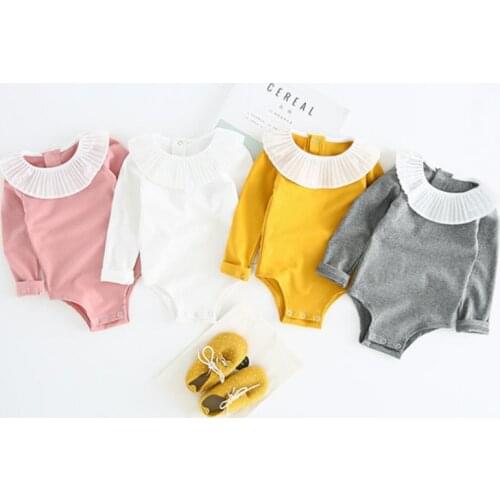 Baby Girl Rompers Autumn Winter Infant Cotton Long Sleeve Newborn Baby Girl Clothing Body Bebe Newborn Baby Outfits Dropshipping