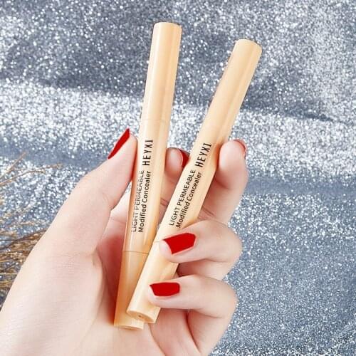 Concealer Pencil Light Permeable Modified Waterproof Natural Brighten Long Lasting Face Whitening Skin Color-Corrector Makeup