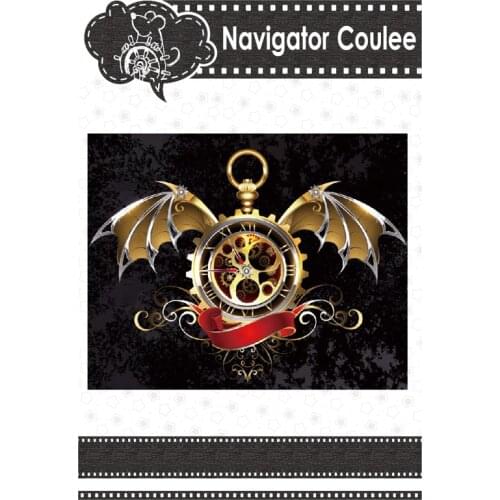 Steampunk Clocks Gears Wings Machinery Cutting Moulds Metal Templates DIY Die to Scrapbooks Creative Molding New Arrival 2021