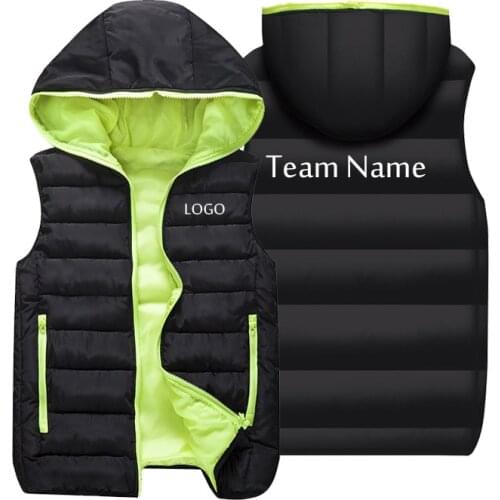 New Arrival Custom DIY Logo Text Image Sports Coat Hoodies Men Fashion Cool Zipper Jacket Costume Drop Shipping