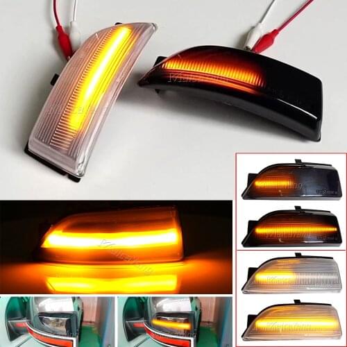 2Piece Sequential Flasher Lamp LED Dynamic Turn Signal Light For Ford Everest Ranger T6 Raptor Wildtrak Blinker Indicator