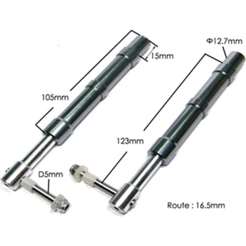 RC aircraft model accessories metal shock absorber foot metal main landing gear accessories FOR rc airplane aircraft model