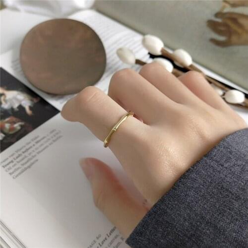 SHIDU Women's Gold Rings