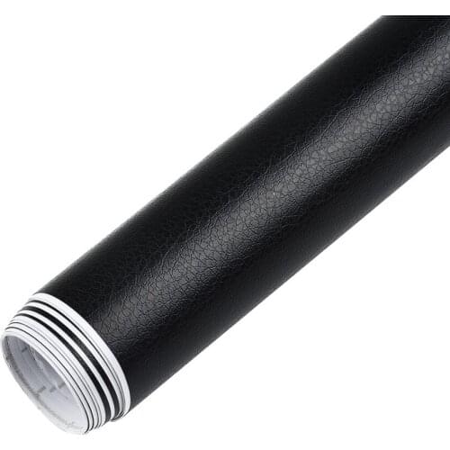 Replacement Car film Black Faux Leather Stickers Upholstery Film High Quality