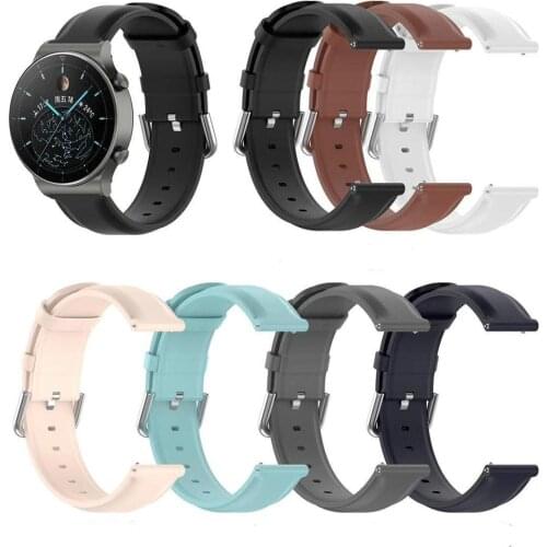 22mm Replacement strap For Huawei Watch GT2 Pro Genuine Leather Band Watchbands Bracelet Wristband For Huawei GT 2 Pro Watch