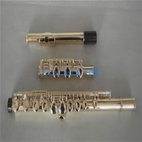Excellence 17 keys closed hole flute C tune plating nickel Body + E key