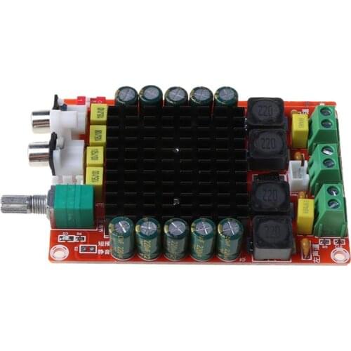 TDA7498 2x100W Digital Power Amplifier Board Class D Dual Audio Stereo DC 14-34V