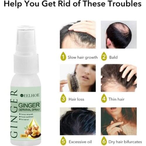 30ml Hair Regrowth Intensive Spray Plants Repair Growing Faster Anti Preventing Hair Lose Spray Hair Tool TSLM1