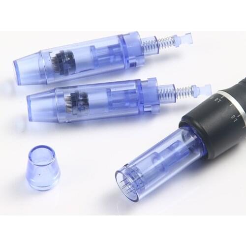 50pcs/lot Permanent makeup bayonet port microneedling 36/42pins nano dermografo micro needles for derma NEEDLE bb glow machine